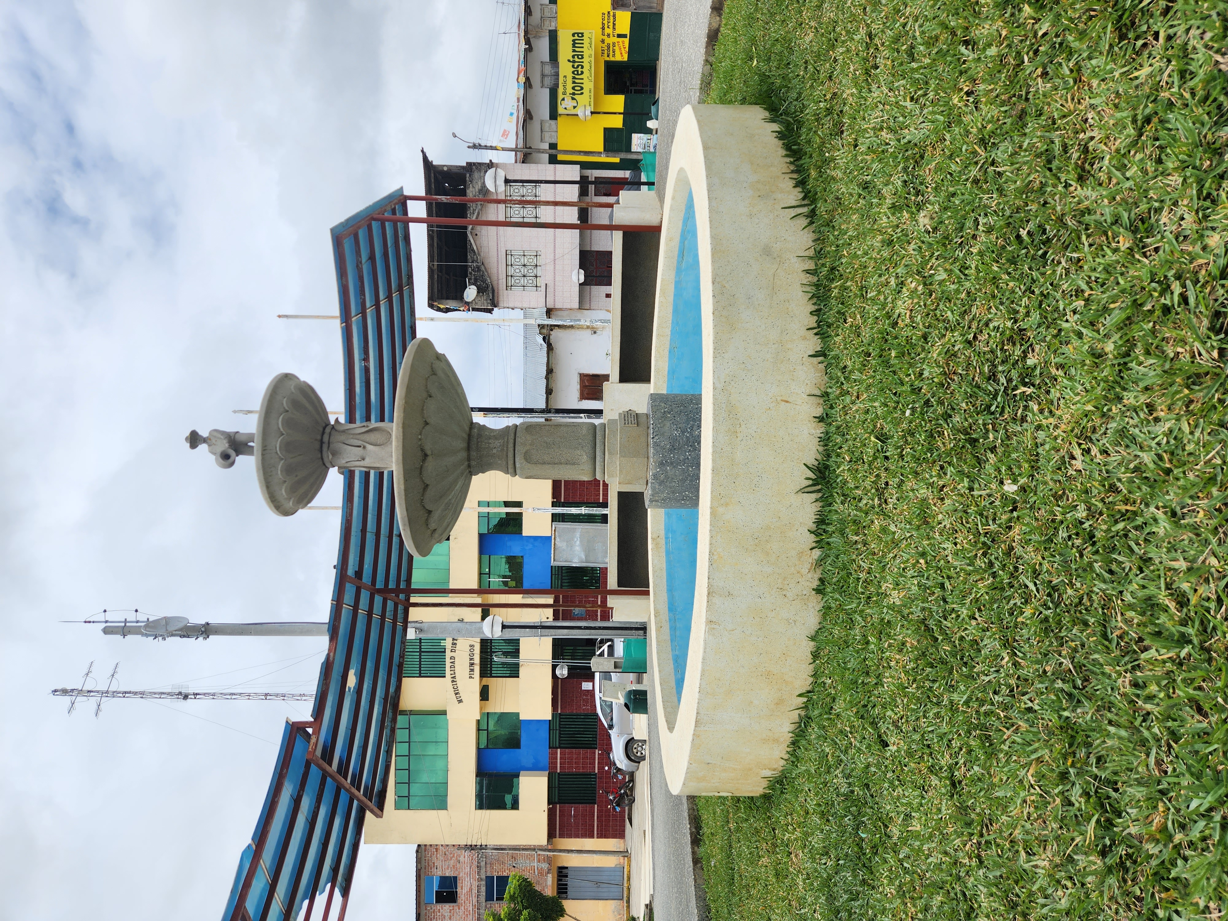 Pileta de la plaza